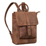 "Agnes" Damen Rucksack klein Elegant Echtleder