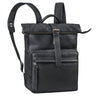 "Melvin" Echtleder Rolltop Rucksack Herren Laptop 16 - 17 Zoll