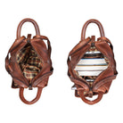 Tasche Damen Leder Cognac