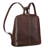 "Calla" Vintage Lederrucksack Damen Klein Daypack für 11 Zoll Tablet