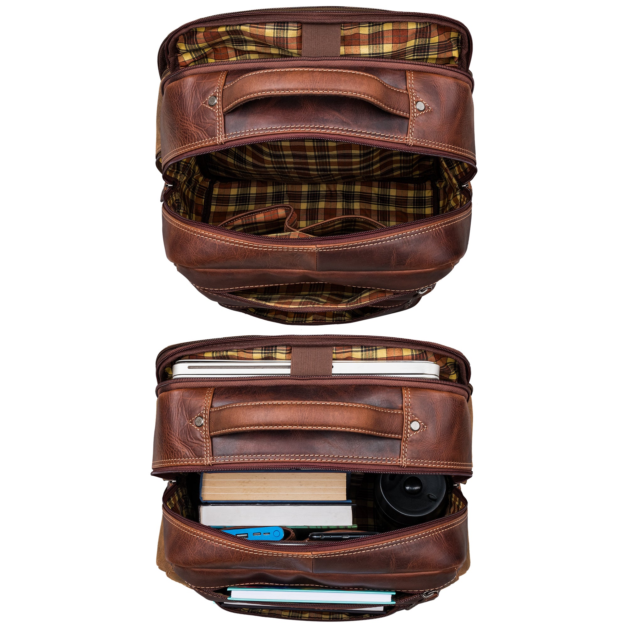 herren echt leder rucksack damen dunkelbraun