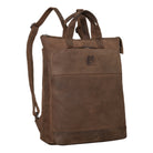 Rucksack Leder klein braun