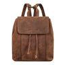 elde, braune Rucksack-Tasche für Damen