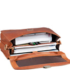 XL Aktentasche Leder braun
