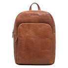Echt Leder Schulrucksack Glattleder 15,6 Zoll Notebooks Damen und Herren