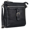 "Theodora" Vintage Leder Handtasche Damen Umhängetasche