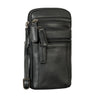 "Mikael" 3-in-1 Brusttasche Herren Leder Handytasche Gürteltasche