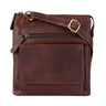 "Leon" Schultertasche klein Leder