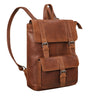 "Franka" Kleiner Lederrucksack Vintage