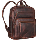 kleiner Rucksack Damen Cognac