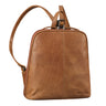 "Calla" Vintage Lederrucksack Damen Klein Daypack für 11 Zoll Tablet