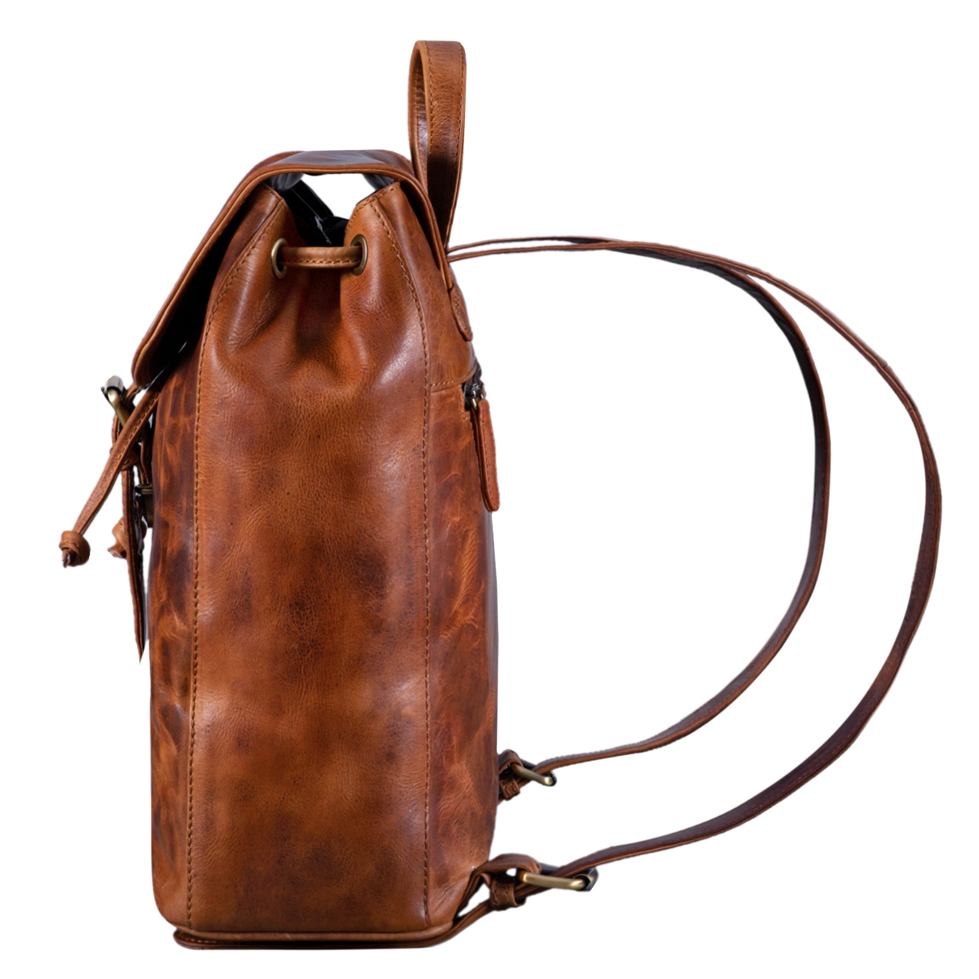Leder Feizeit tasche Rucksack