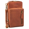 "Payton" 2-1 Leder Handytasche mit Geldbörse zum Umhängen