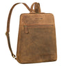 "Doris" Elegantes Lederrucksack Frauen Echt-Leder mittelgroß