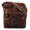 “Oli” Vintage Männerhandtasche Leder Klein für Tablet bis 11 Zoll