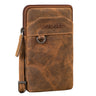"Tyrell" Brusttasche Herren Leder mit Gürtelschlaufe
