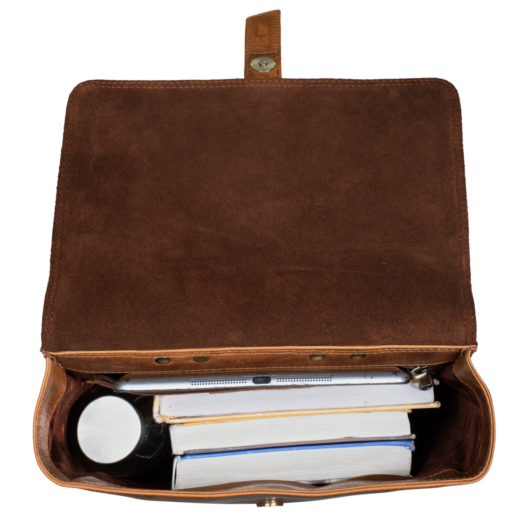 Damen Vintage Leder Backpack