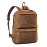 "Erin" Großer Lederrucksack Herren & Damen für Laptop 15 - 16 Zoll