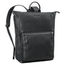 Großer Arbeitsrucksack Herren Damen Laptoprucksack bis 17 Zoll in schwarz