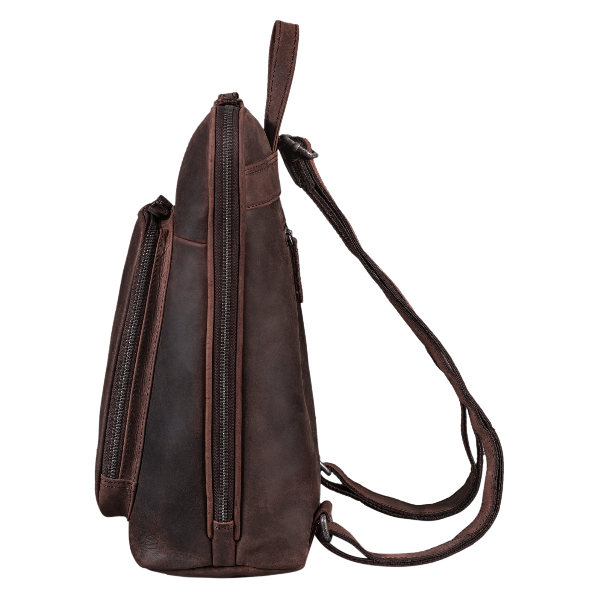 rucksack Herren vintage braun