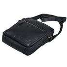 Ledertasche Vintage schwarz