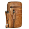"Asher" Leder Brustbeutel Herren Vintage Gürteltasche zum Umhängen