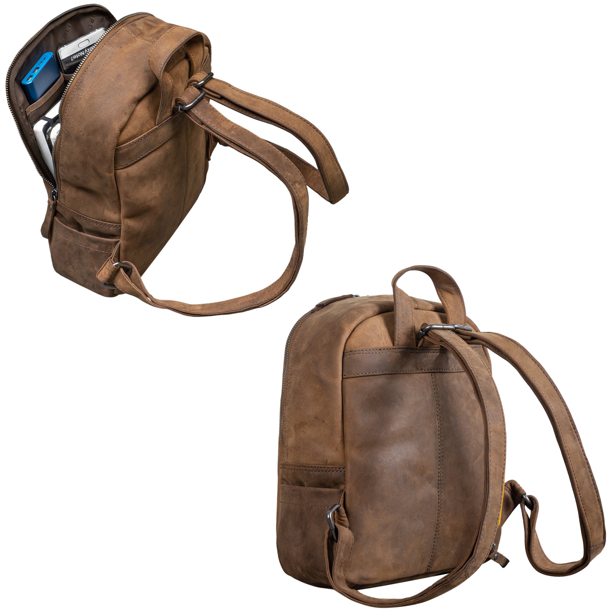 Lederrucksack Damen Business