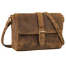 "Letizia" Leder Schultertasche Damen mittelgroß